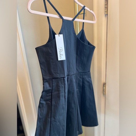 NWT Revolve PARKER  Short Mini Size Small Black Summer Dress $264 - Picture 4 of 6